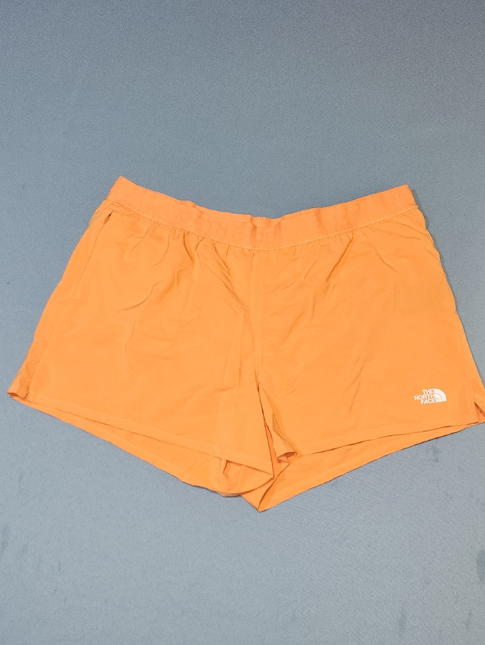 The North Face Women's Orange Running Shorts. Size XL.